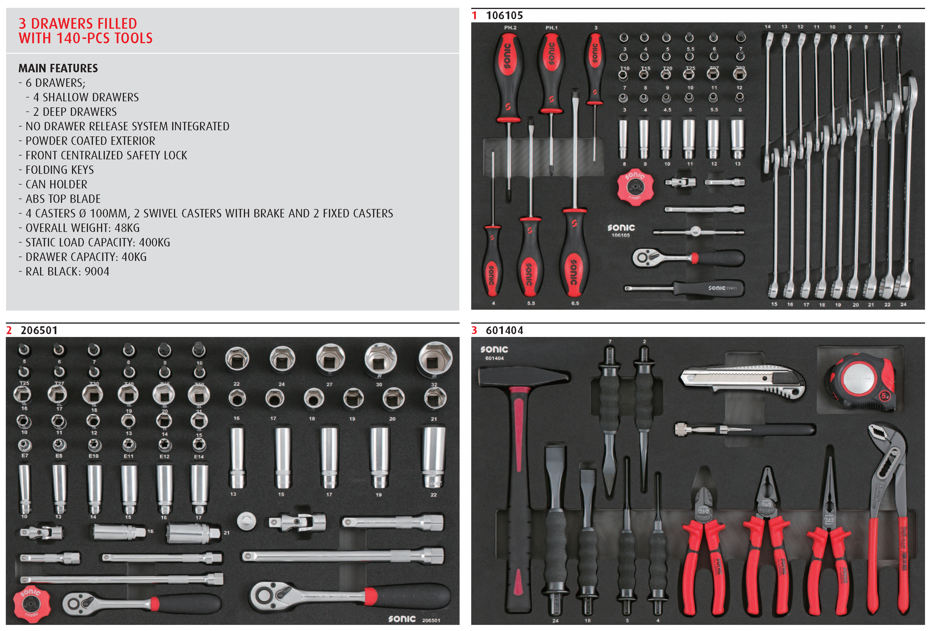 SONIC S7 TOOL CABINET