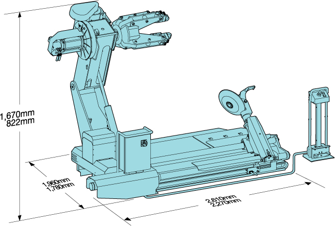 HESHBON TRUCK TIRE CHANGER (HT-56H)
