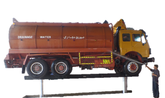 DUAL PISTON IN-GROUND HYDRAULIC WASHING LIFT