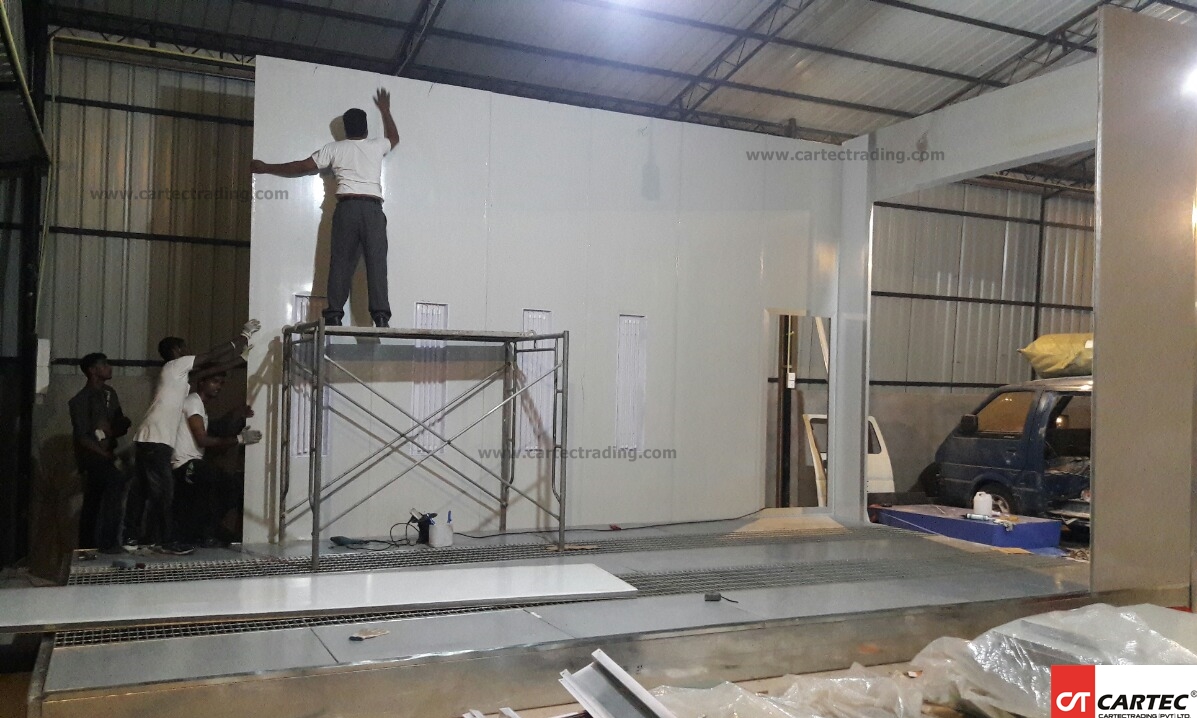 Standard Solvent Based Paint Spray Booth