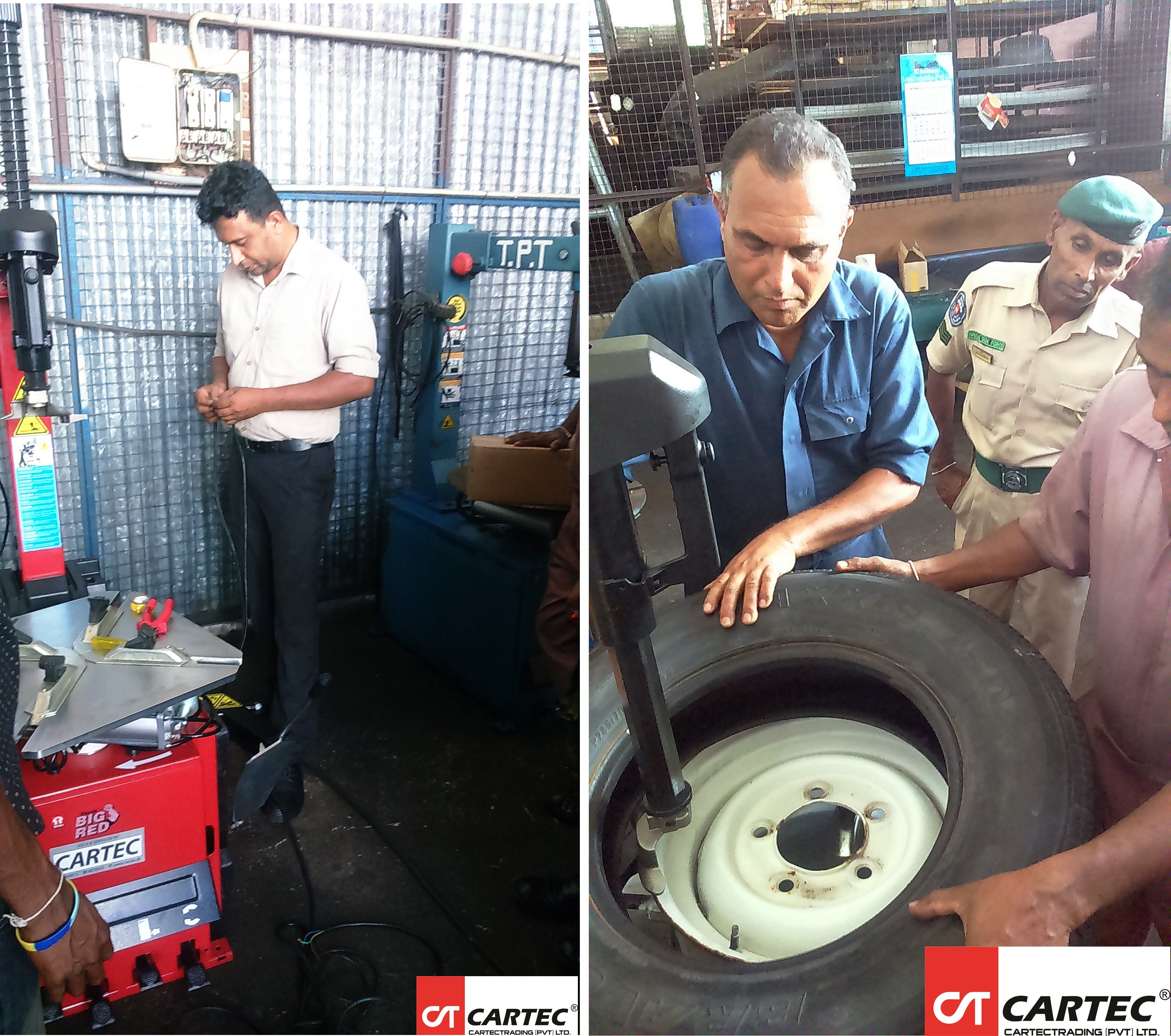 Alignments, Balancers, Tyre changers & Air Compressors for Police Transport & training - Image 4