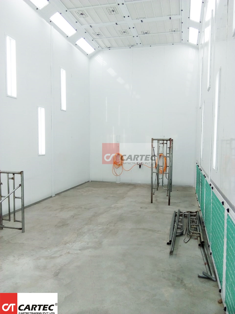 NEM Construction Truck Paint Booth - Image 2