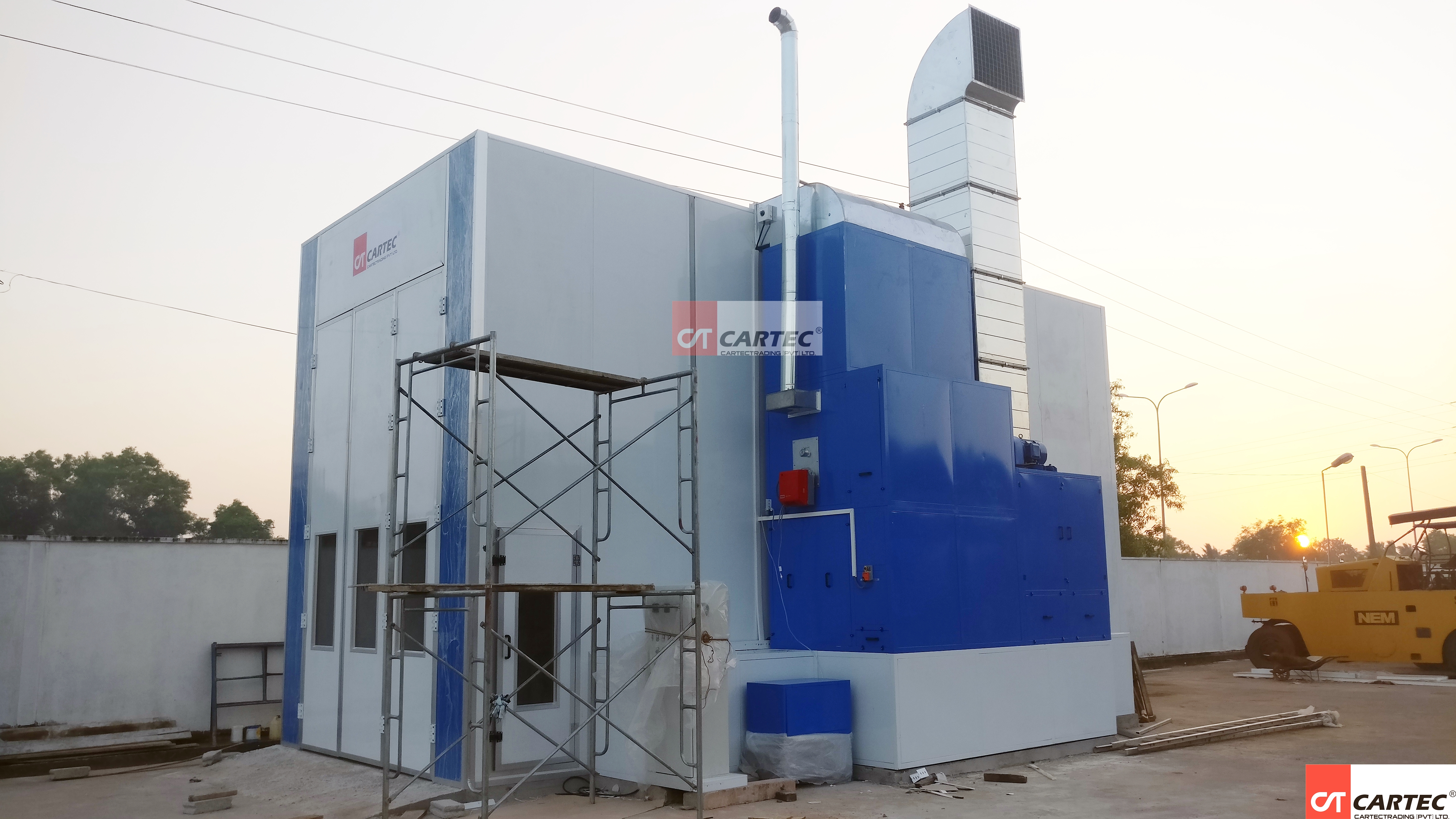 NEM Construction Truck Paint Booth - Image 6